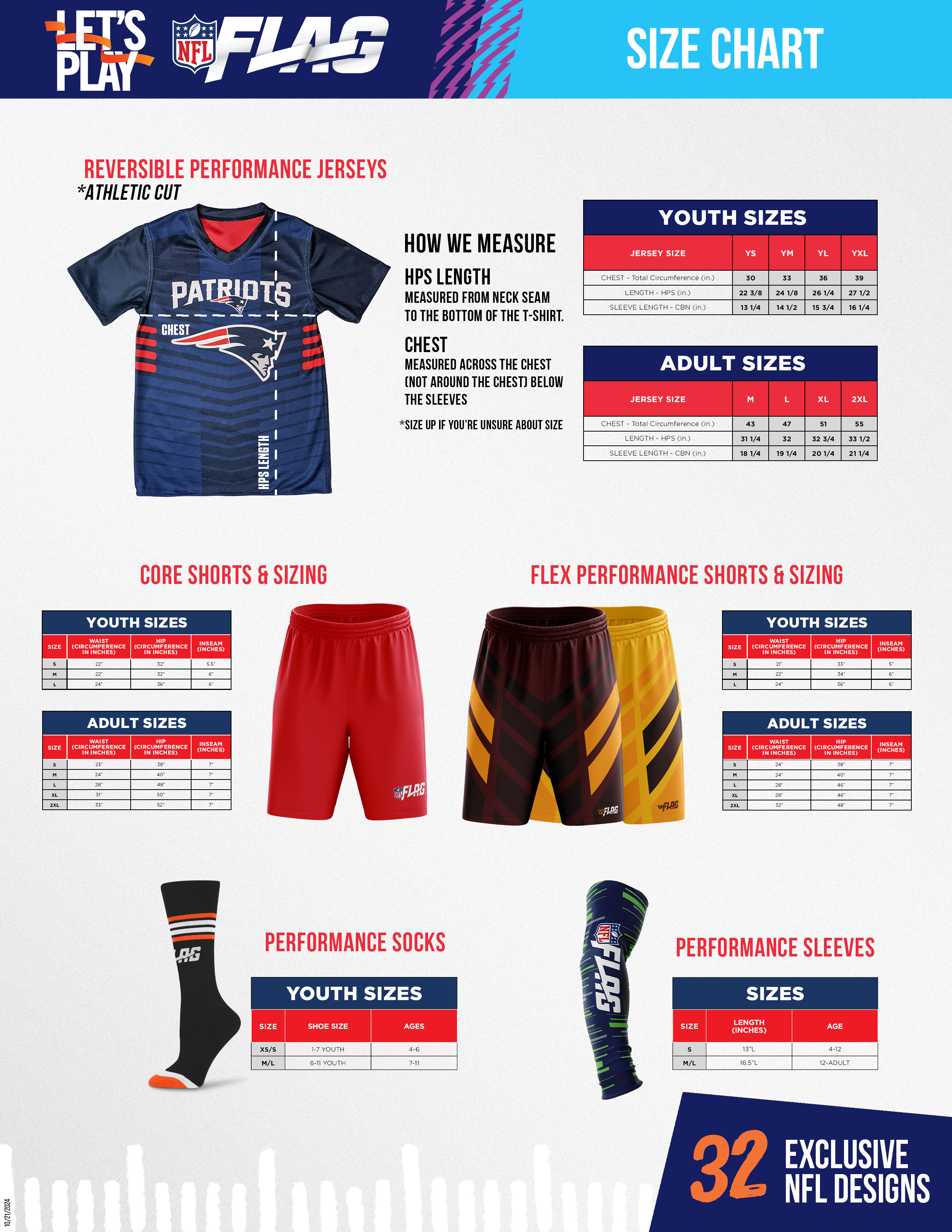 2026 NFL Flag Football season Info and Equipment